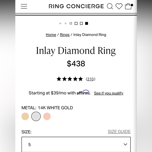 Ring Concierge Diamond Ring - Picture 3 of 7